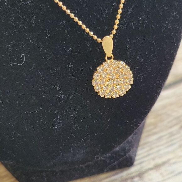 Goldtone Layered Necklace - Picture 2 of 5